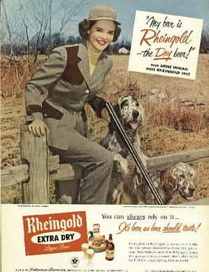 Reingold Beer Ad - 1953